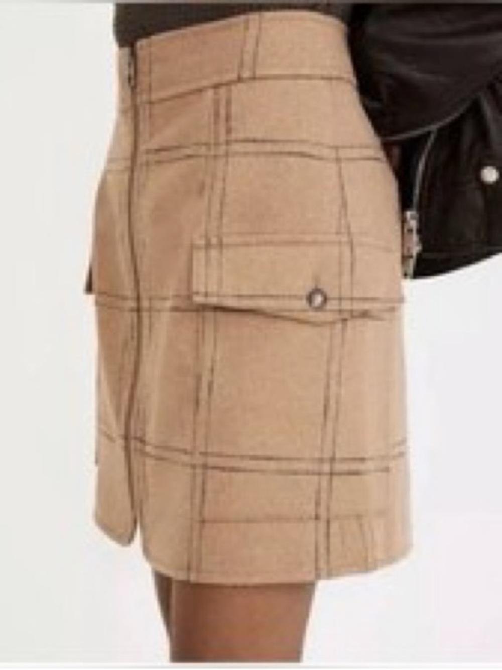 Madewell Wool Blend Mini Skirt